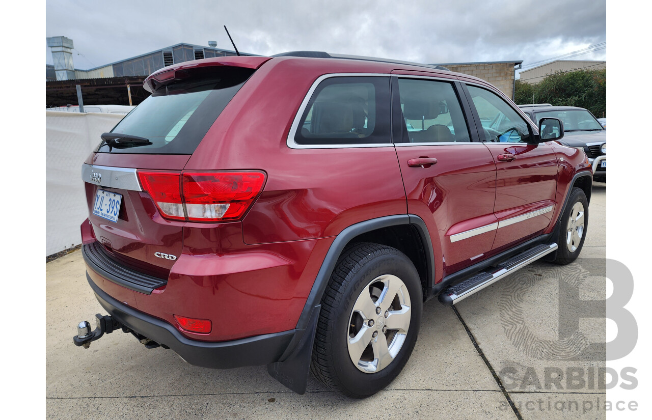 03/2013 Jeep Grand Cherokee LAREDO (4x4) AWD WK 4D Wagon Red 3.0L