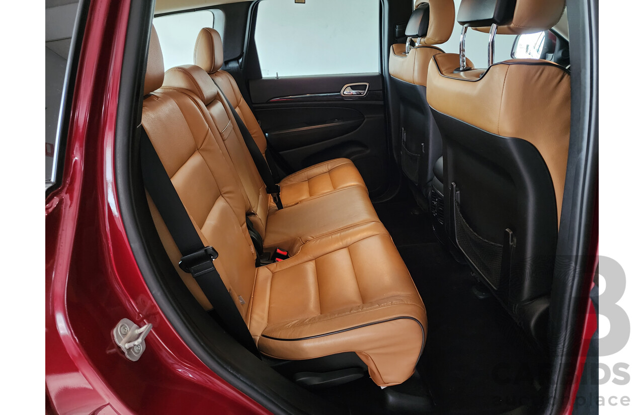 03/2013 Jeep Grand Cherokee LAREDO (4x4) AWD WK 4D Wagon Red 3.0L