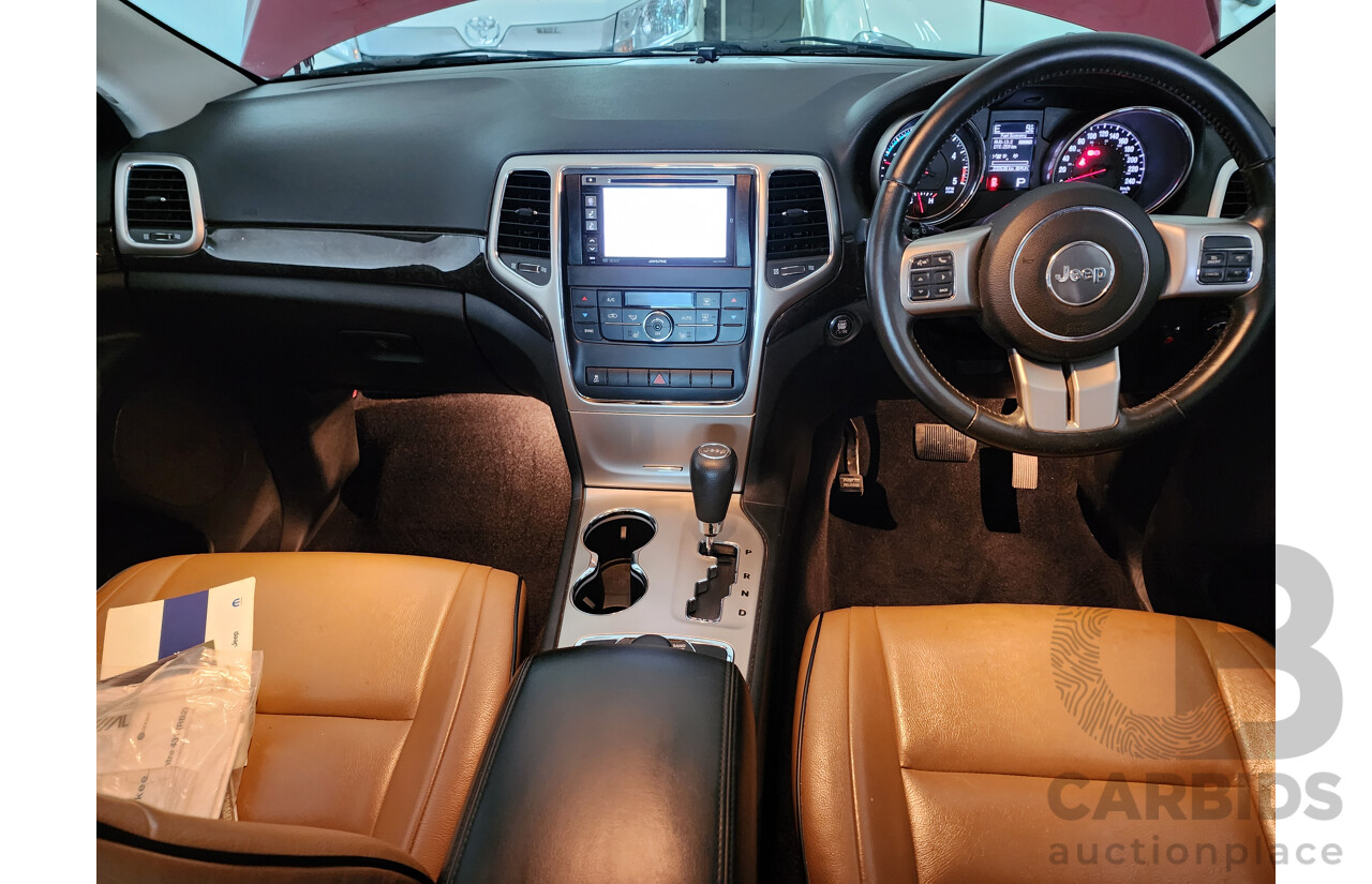 03/2013 Jeep Grand Cherokee LAREDO (4x4) AWD WK 4D Wagon Red 3.0L