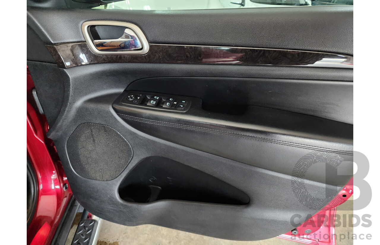 03/2013 Jeep Grand Cherokee LAREDO (4x4) AWD WK 4D Wagon Red 3.0L