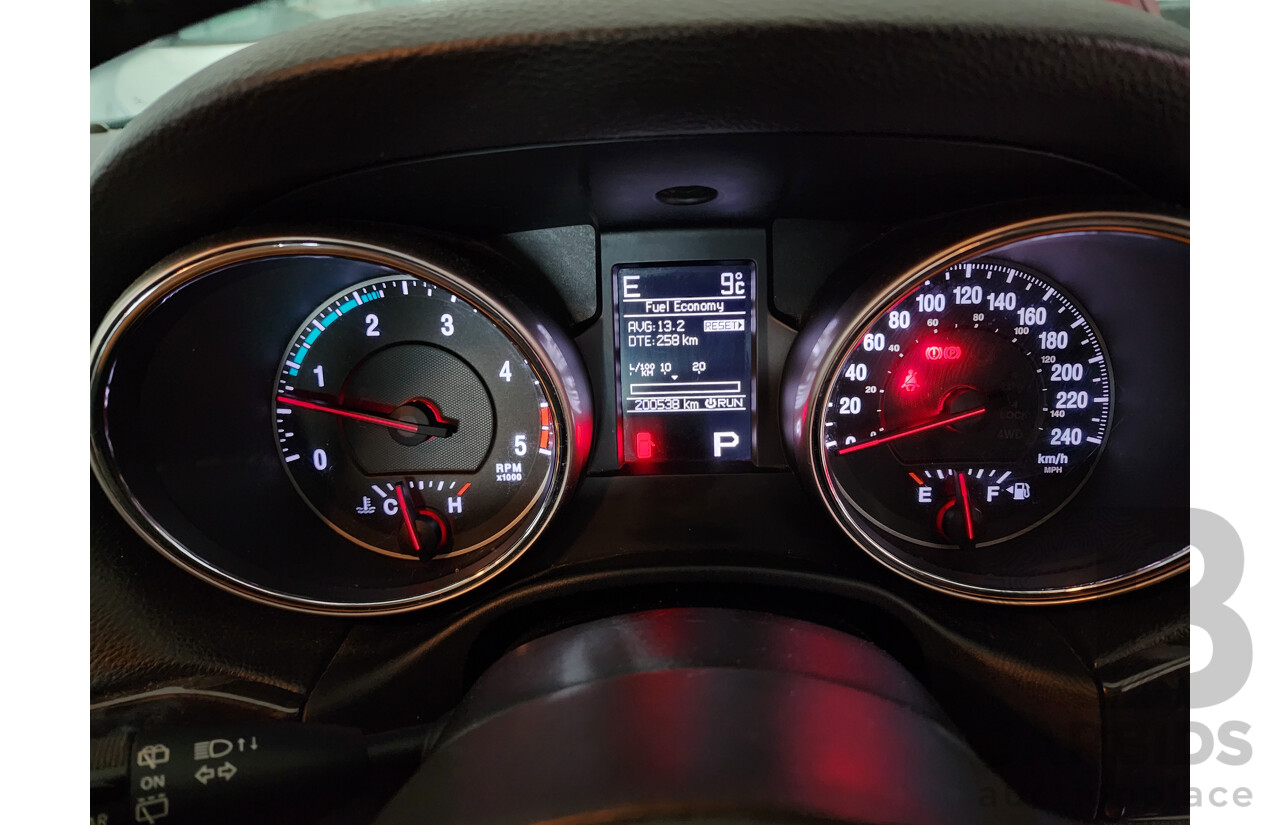 03/2013 Jeep Grand Cherokee LAREDO (4x4) AWD WK 4D Wagon Red 3.0L