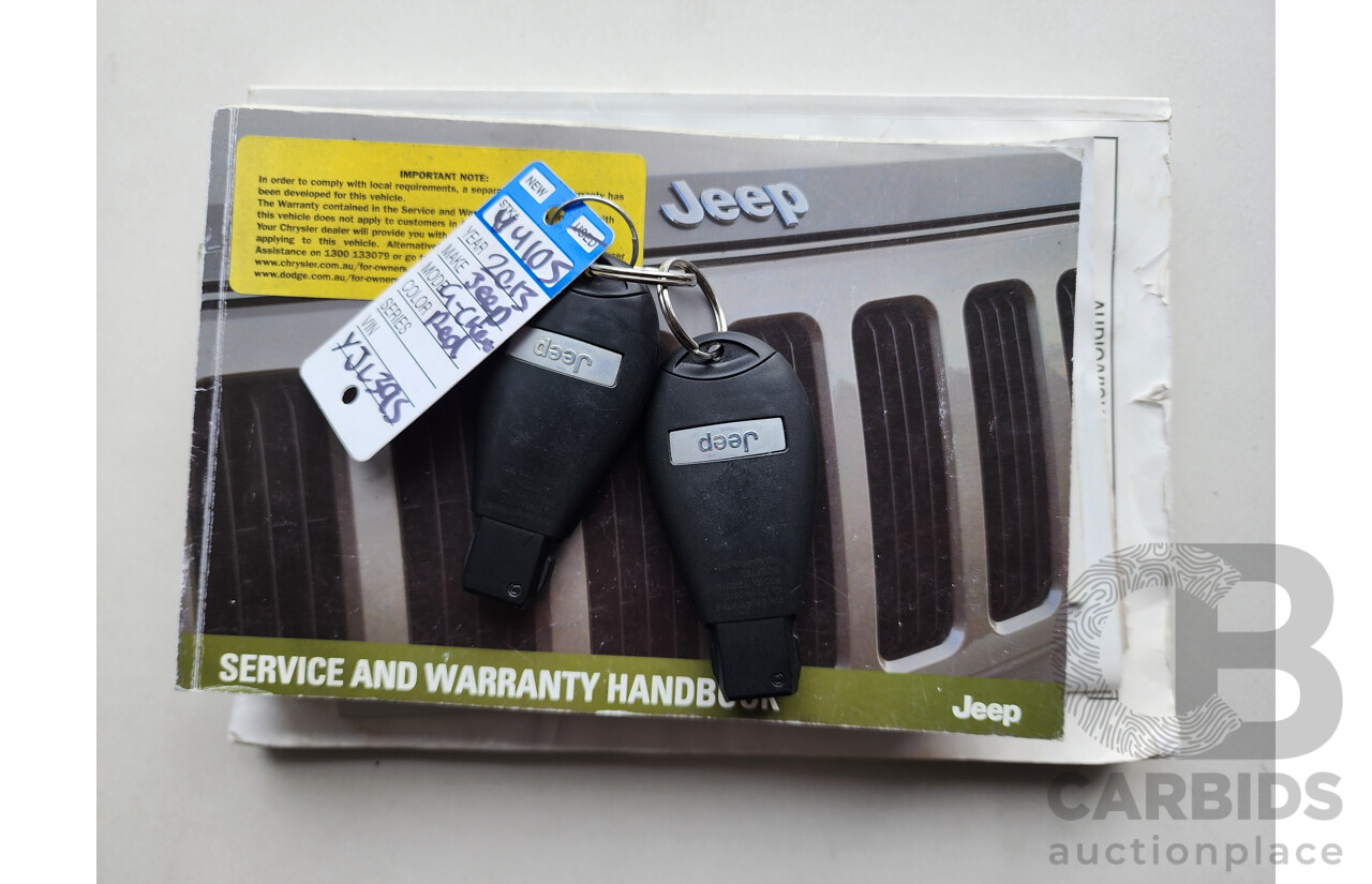 03/2013 Jeep Grand Cherokee LAREDO (4x4) AWD WK 4D Wagon Red 3.0L