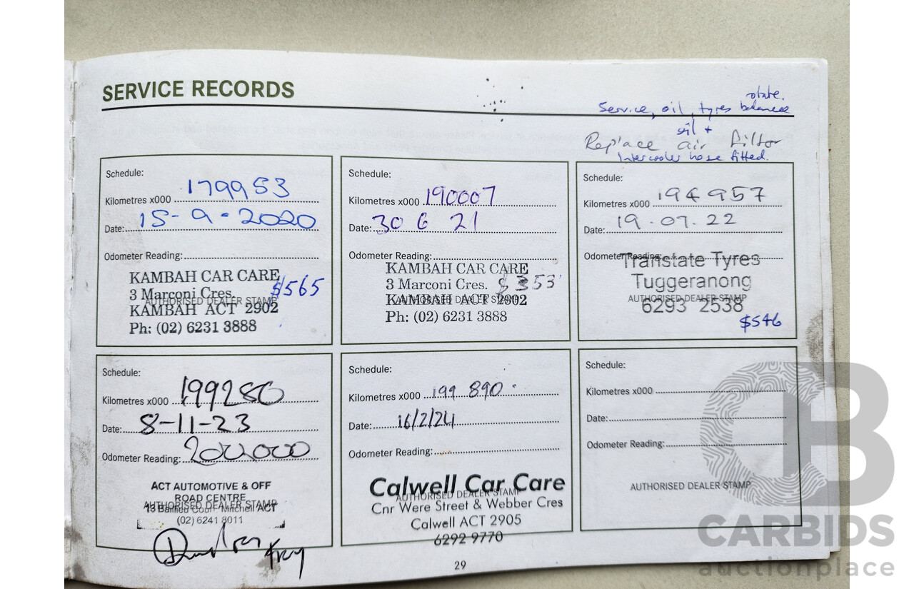 03/2013 Jeep Grand Cherokee LAREDO (4x4) AWD WK 4D Wagon Red 3.0L