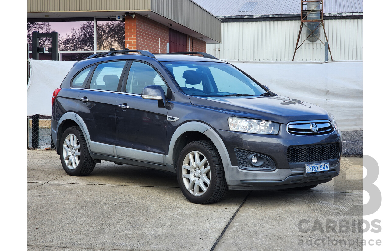 09/2015 Holden Captiva 7 LS ACTIVE (FWD) FWD CG MY15 4D Wagon Grey 2.4L