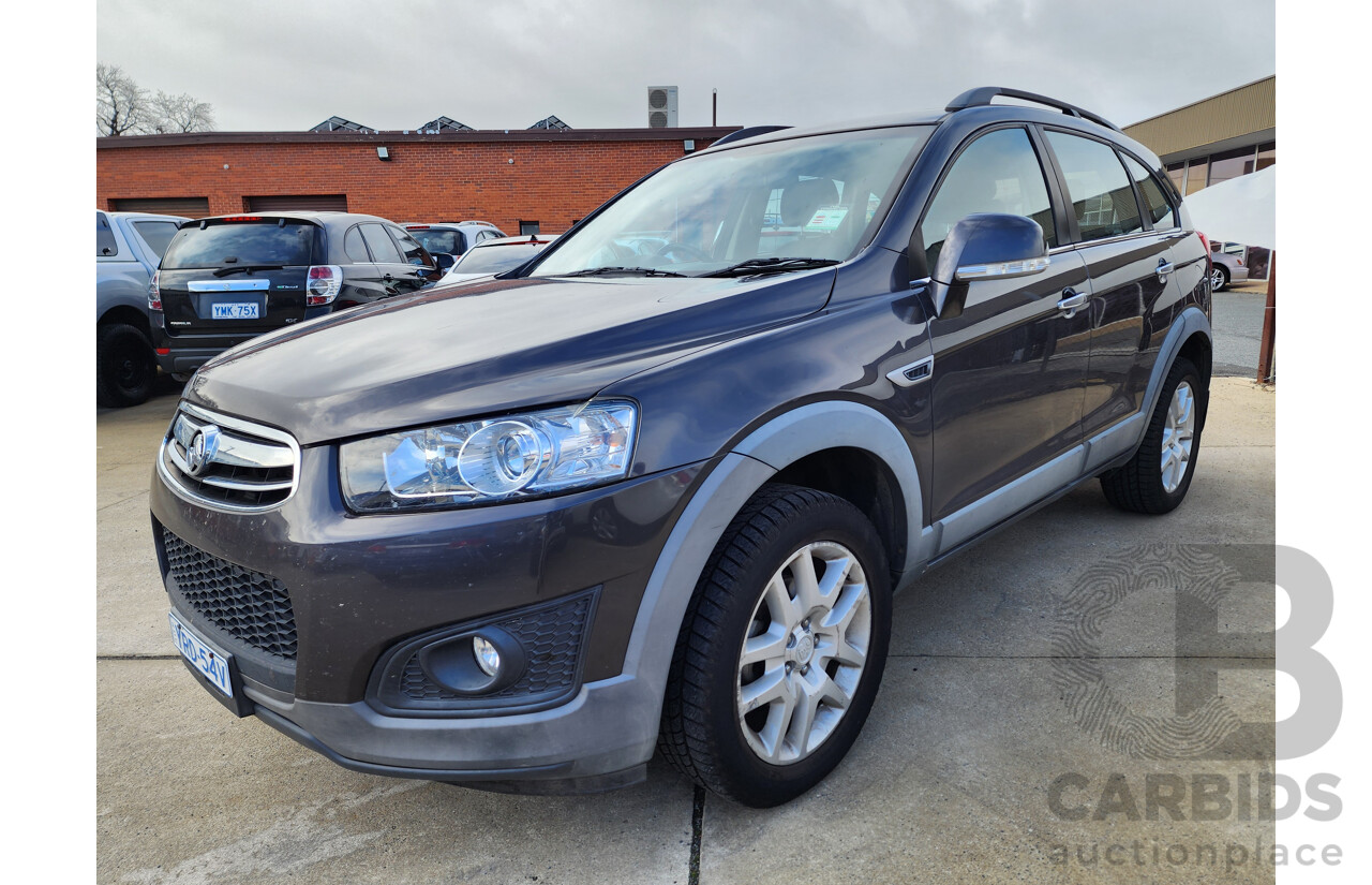 09/2015 Holden Captiva 7 LS ACTIVE (FWD) FWD CG MY15 4D Wagon Grey 2.4L