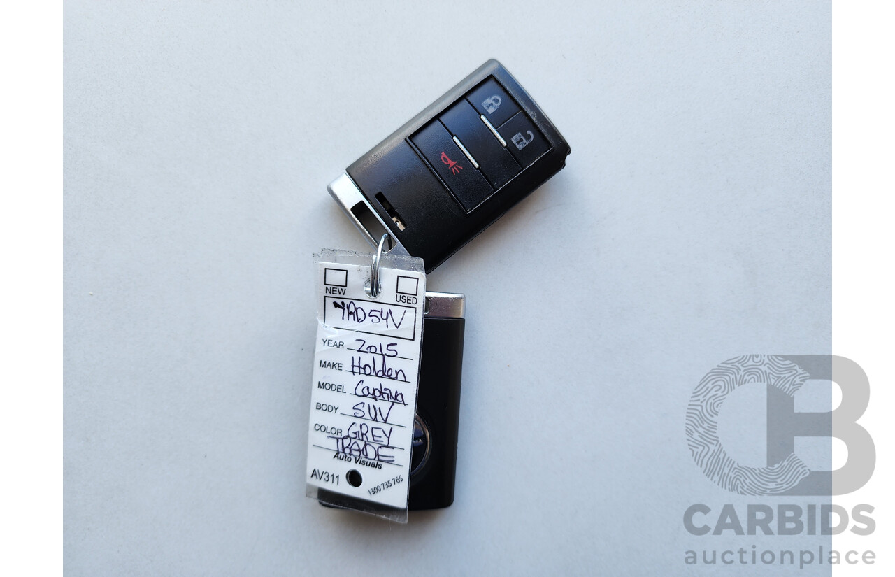 09/2015 Holden Captiva 7 LS ACTIVE (FWD) FWD CG MY15 4D Wagon Grey 2.4L