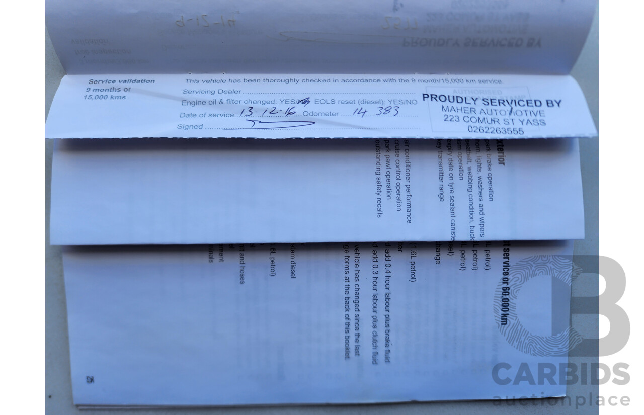 12/2013 Holden Cruze CD FWD JH MY13 4D Sedan Blue 1.8L