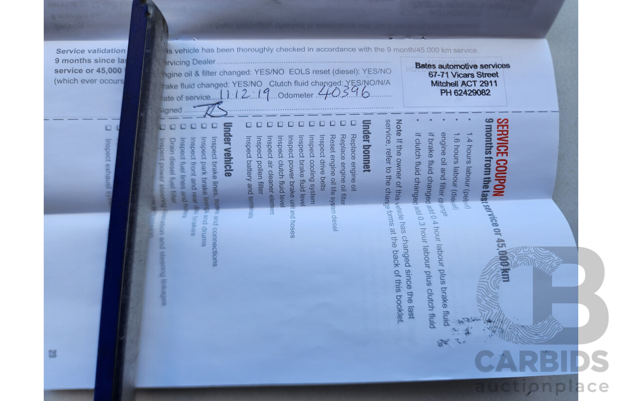 12/2013 Holden Cruze CD FWD JH MY13 4D Sedan Blue 1.8L