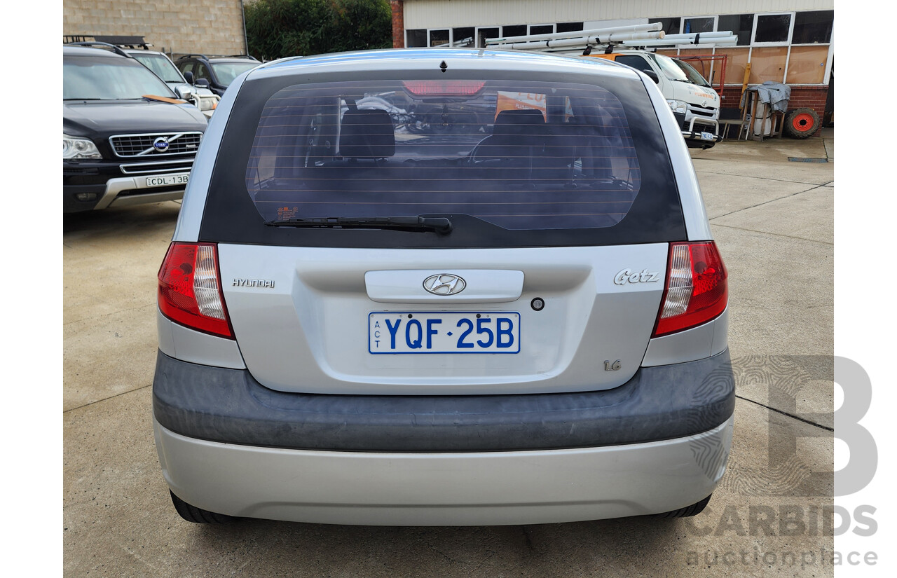 02/2007 Hyundai Getz 1.6 FWD TB UPGRADE 5D Hatchback Silver 1.6L