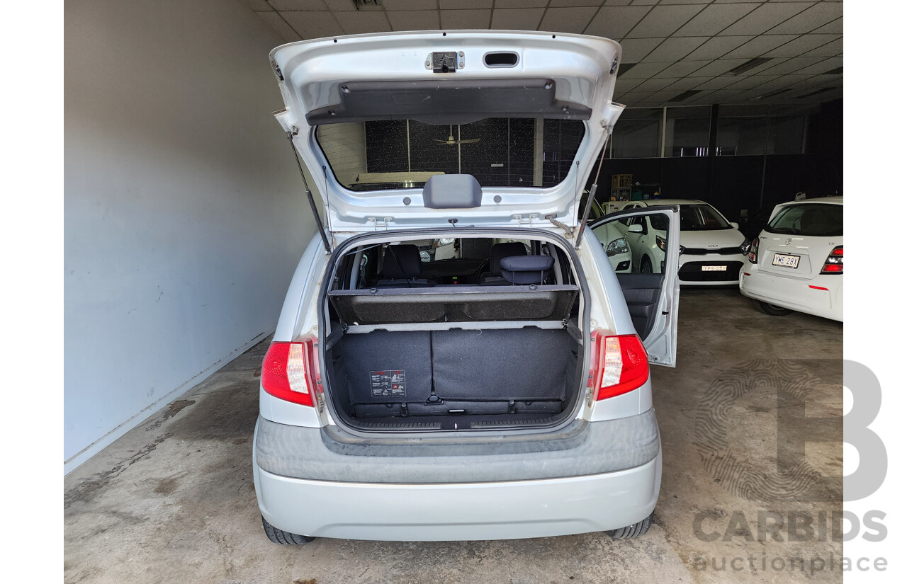 02/2007 Hyundai Getz 1.6 FWD TB UPGRADE 5D Hatchback Silver 1.6L