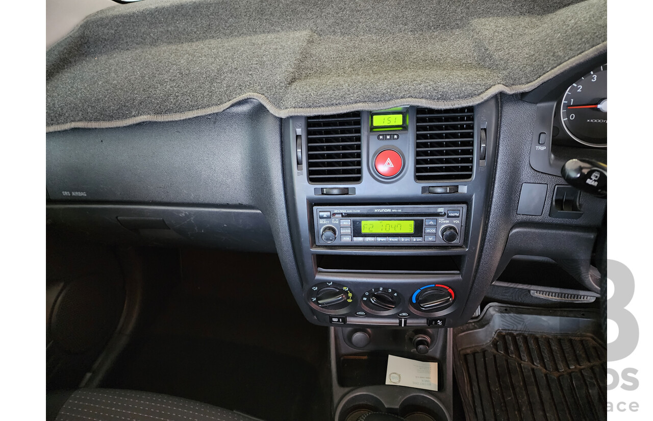 02/2007 Hyundai Getz 1.6 FWD TB UPGRADE 5D Hatchback Silver 1.6L