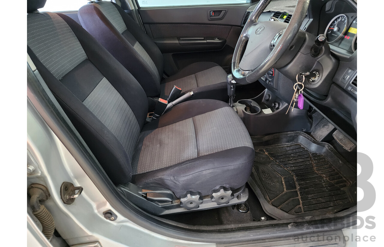 02/2007 Hyundai Getz 1.6 FWD TB UPGRADE 5D Hatchback Silver 1.6L