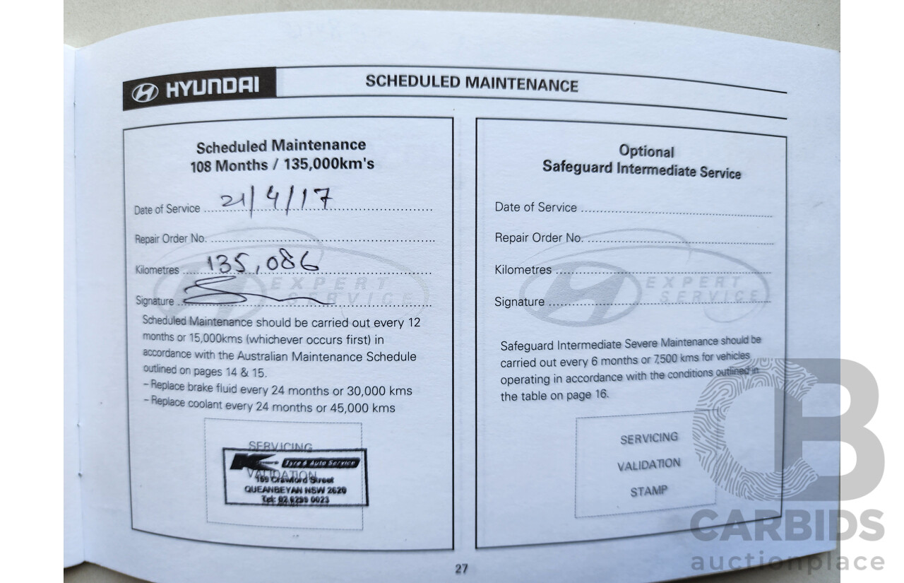 02/2007 Hyundai Getz 1.6 FWD TB UPGRADE 5D Hatchback Silver 1.6L