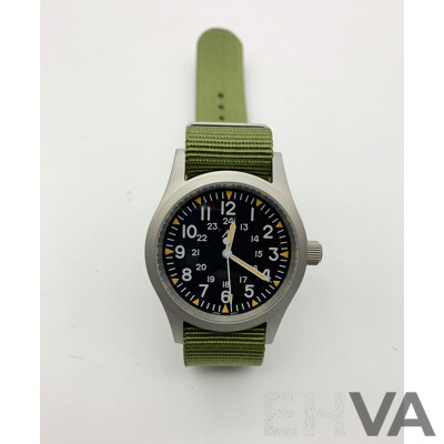 Militado 38mm Sapphire Crystal Field Military Watch ML05
