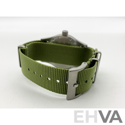 Militado 38mm Sapphire Crystal Field Military Watch ML05