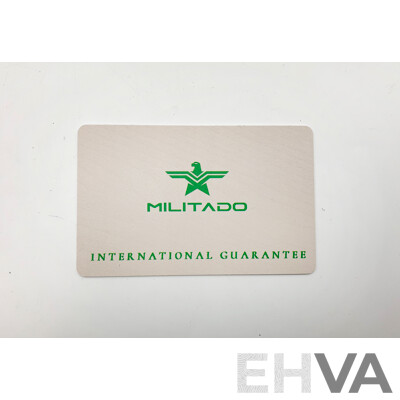 Militado 38mm Sapphire Crystal Field Military Watch ML05