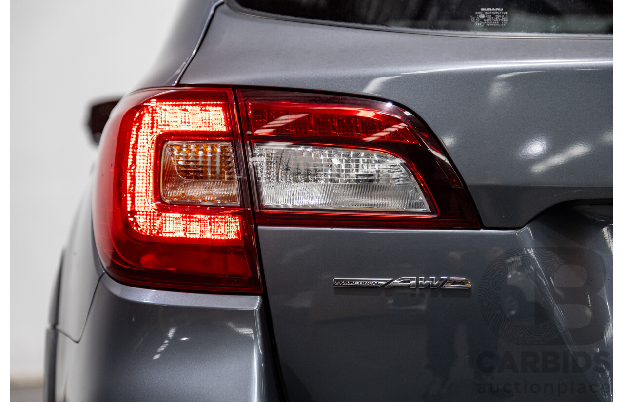 5/2015 Subaru Outback 3.6R Premium MY15 (AWD) 4d Wagon Platinum Grey Metallic 3.6L