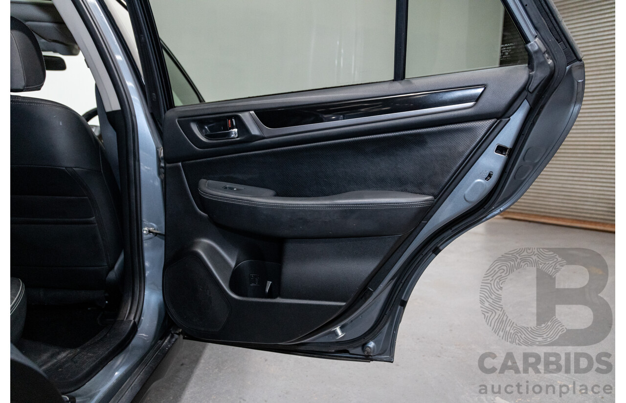 5/2015 Subaru Outback 3.6R Premium MY15 (AWD) 4d Wagon Platinum Grey Metallic 3.6L