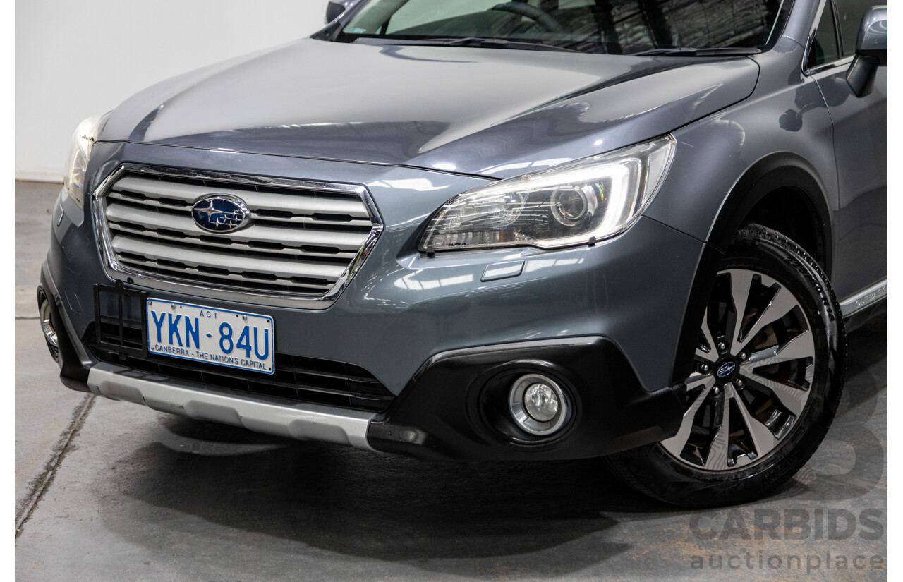 5/2015 Subaru Outback 3.6R Premium MY15 (AWD) 4d Wagon Platinum Grey Metallic 3.6L