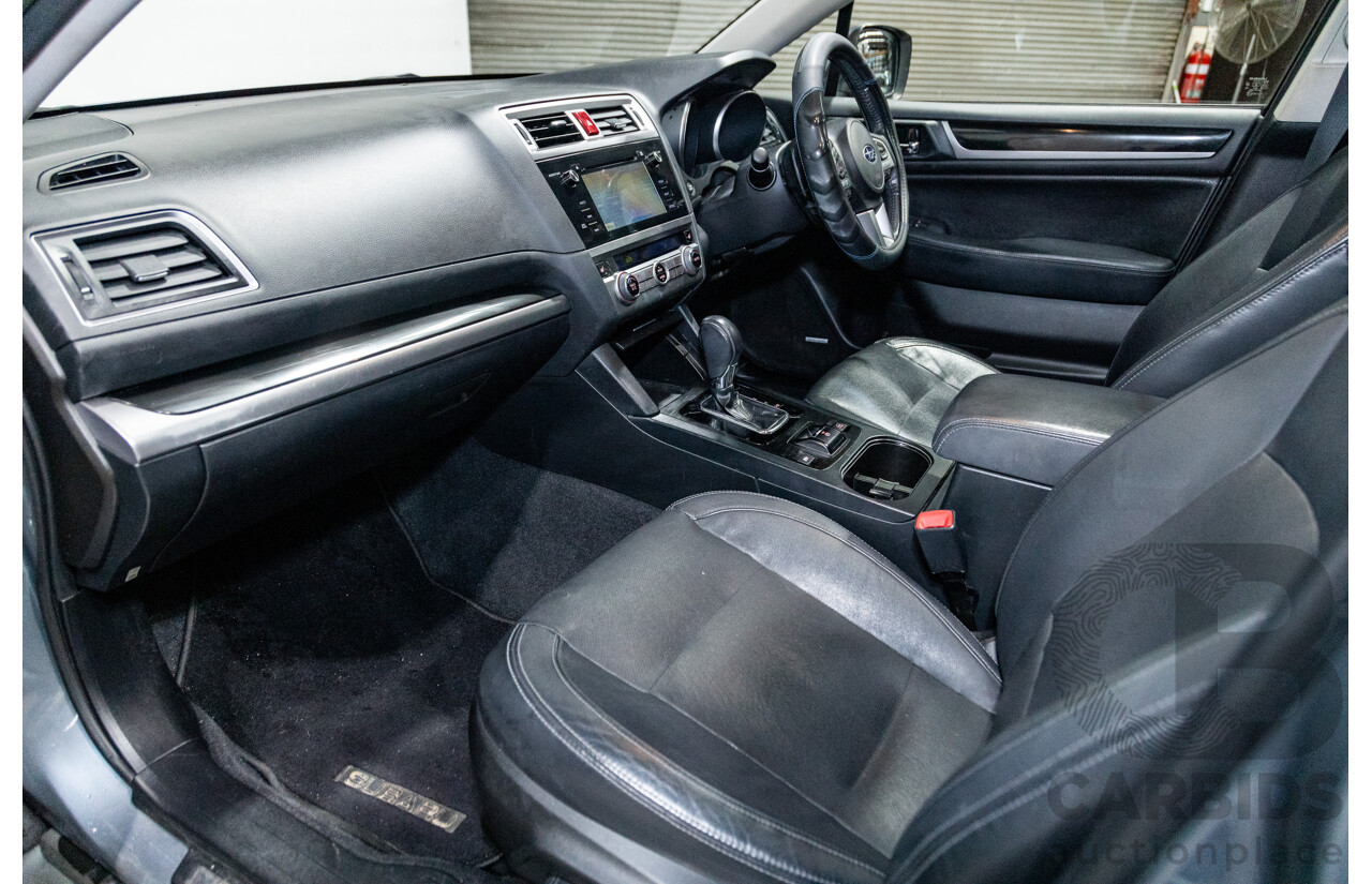 5/2015 Subaru Outback 3.6R Premium MY15 (AWD) 4d Wagon Platinum Grey Metallic 3.6L