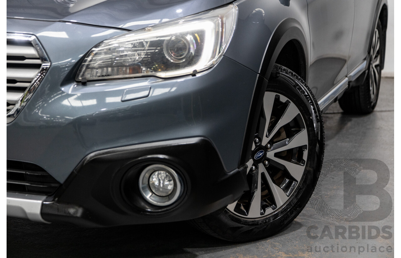 5/2015 Subaru Outback 3.6R Premium MY15 (AWD) 4d Wagon Platinum Grey Metallic 3.6L