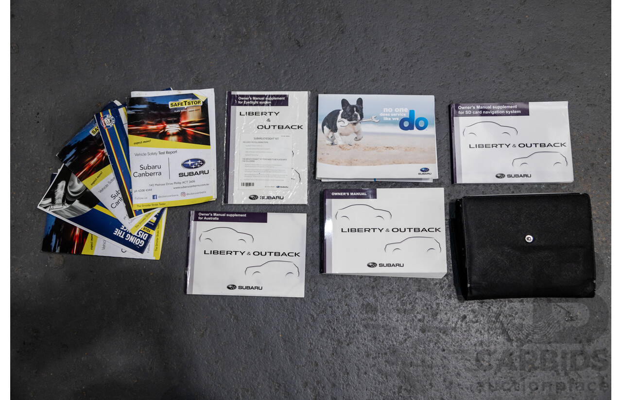 5/2015 Subaru Outback 3.6R Premium MY15 (AWD) 4d Wagon Platinum Grey Metallic 3.6L