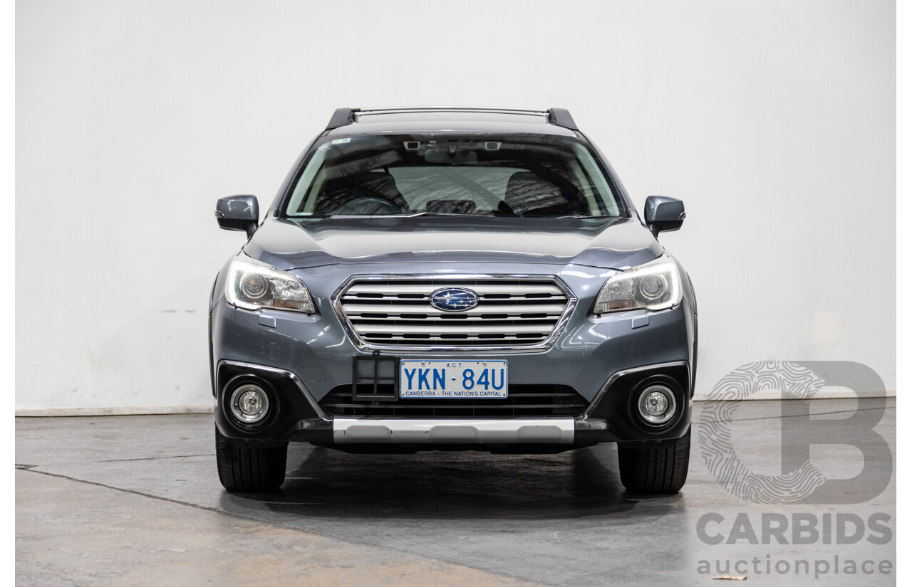 5/2015 Subaru Outback 3.6R Premium MY15 (AWD) 4d Wagon Platinum Grey Metallic 3.6L