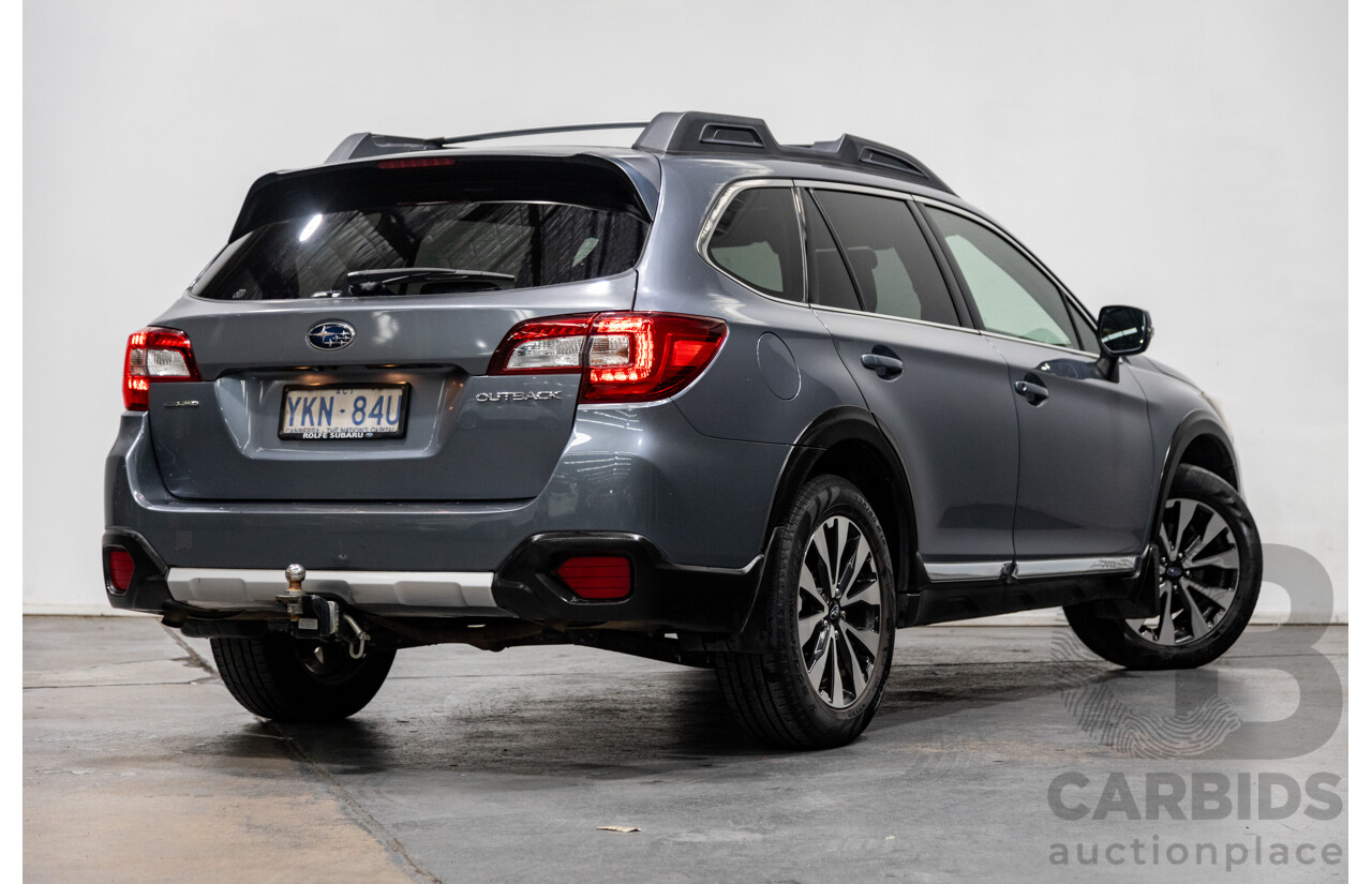 5/2015 Subaru Outback 3.6R Premium MY15 (AWD) 4d Wagon Platinum Grey Metallic 3.6L