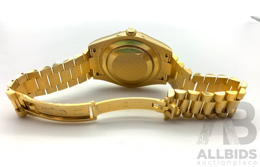Rolex Model - Day-Date II - PRESIDENTIAL 18K Solid Yellow Gold
