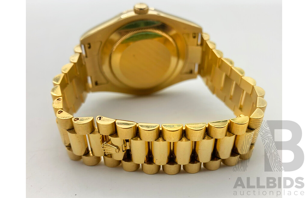 Rolex Model - Day-Date II - PRESIDENTIAL 18K Solid Yellow Gold