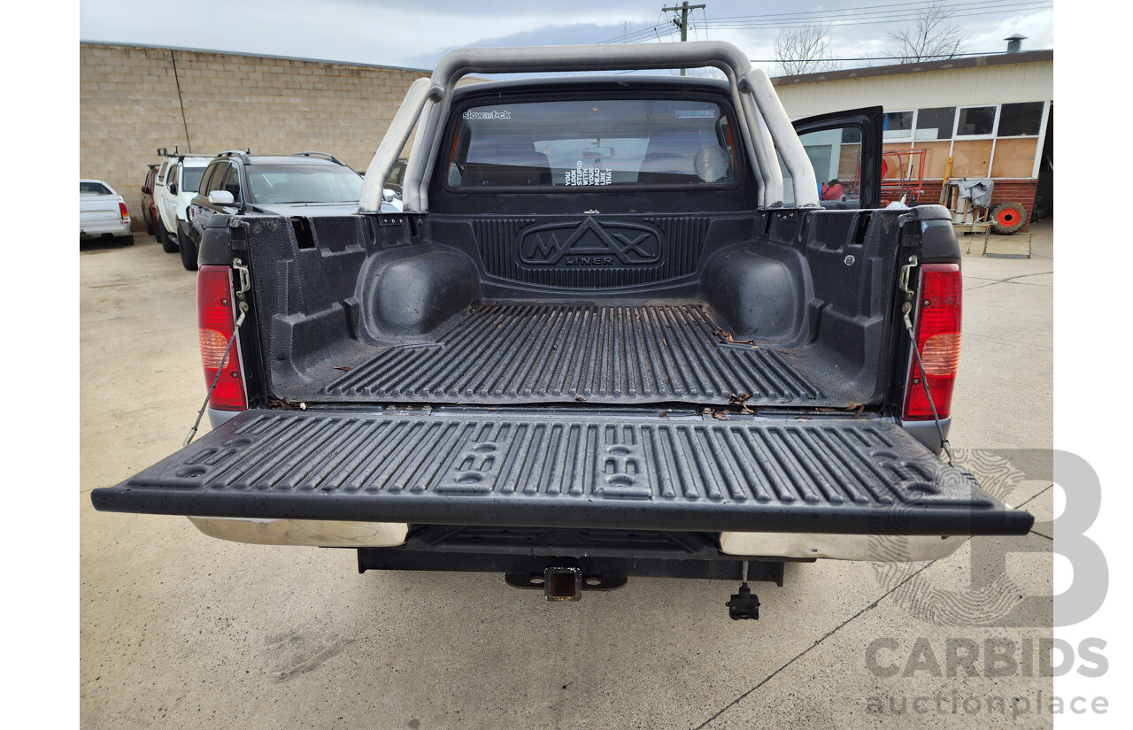 07/2005 Mazda B2500 BRAVO SDX (4x4) 4WD  Dual Cab P/Up Black / Grey 2.5L