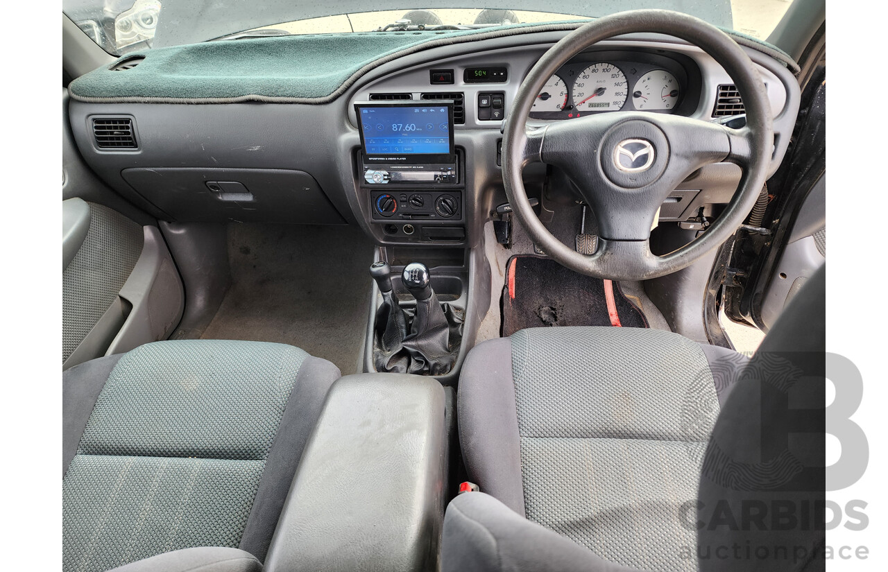 07/2005 Mazda B2500 BRAVO SDX (4x4) 4WD  Dual Cab P/Up Black / Grey 2.5L