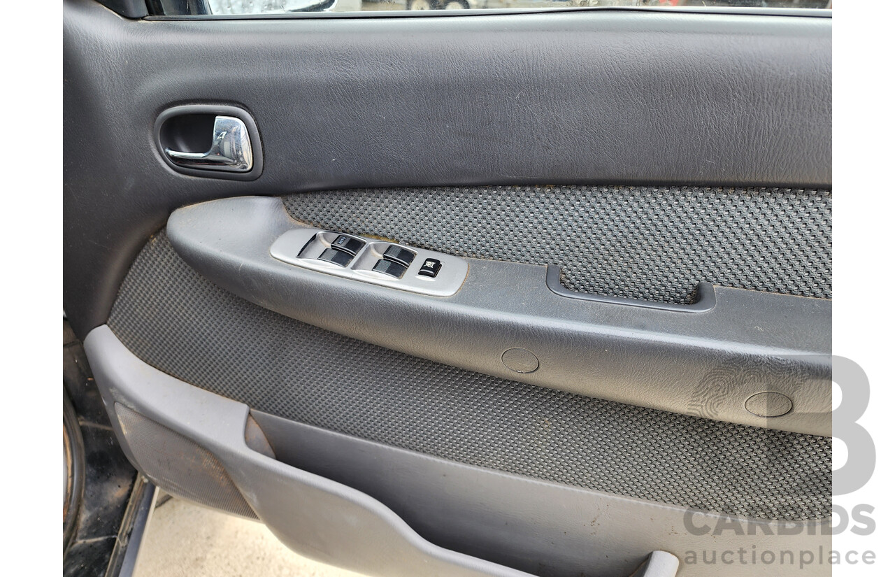 07/2005 Mazda B2500 BRAVO SDX (4x4) 4WD  Dual Cab P/Up Black / Grey 2.5L