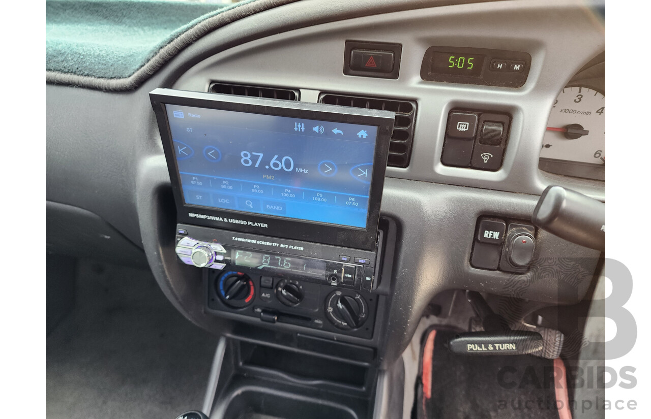 07/2005 Mazda B2500 BRAVO SDX (4x4) 4WD  Dual Cab P/Up Black / Grey 2.5L