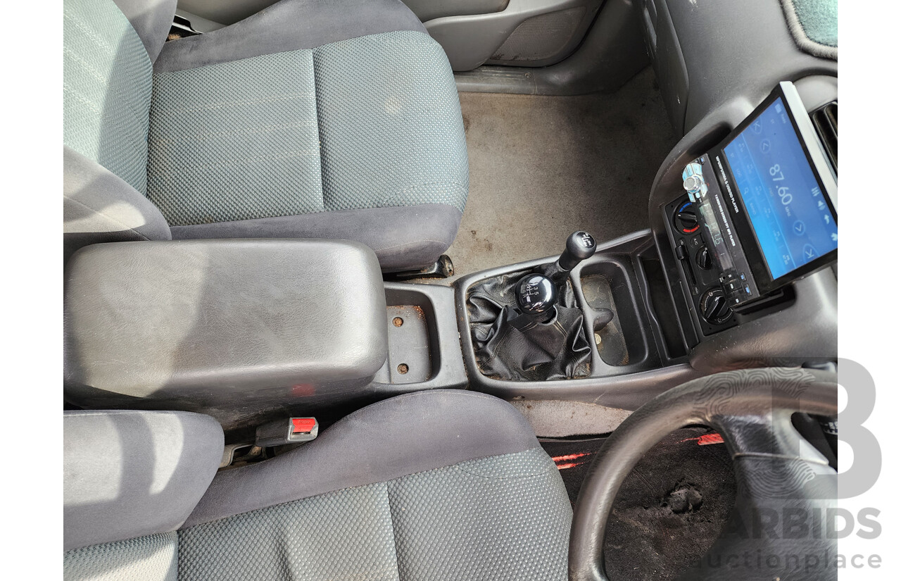 07/2005 Mazda B2500 BRAVO SDX (4x4) 4WD  Dual Cab P/Up Black / Grey 2.5L