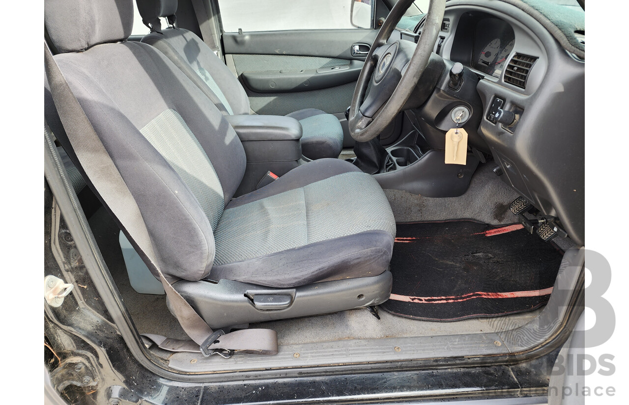 07/2005 Mazda B2500 BRAVO SDX (4x4) 4WD  Dual Cab P/Up Black / Grey 2.5L