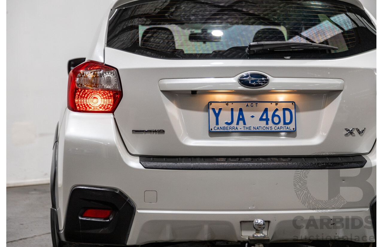 3/2012 Subaru XV 2.0i (AWD) MY13 4d Wagon White 2.0L