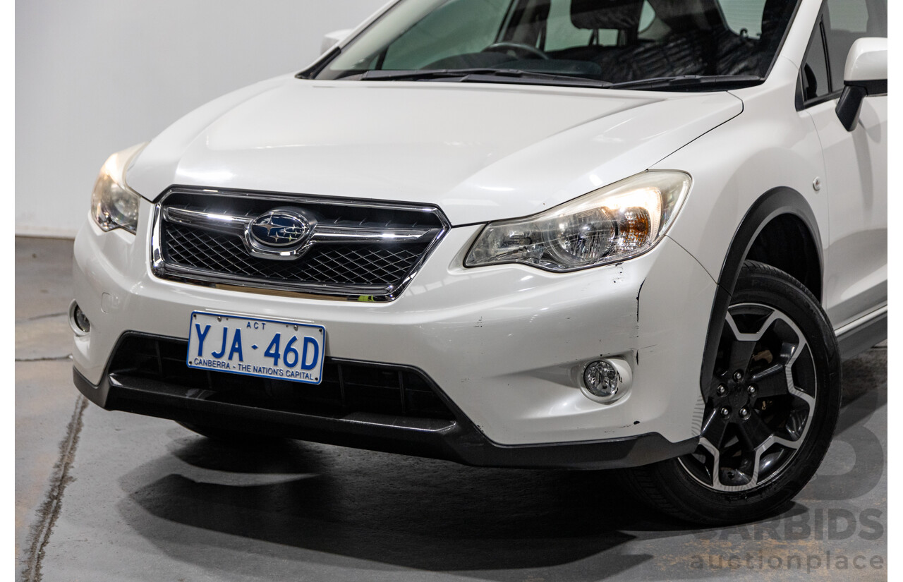 3/2012 Subaru XV 2.0i (AWD) MY13 4d Wagon White 2.0L
