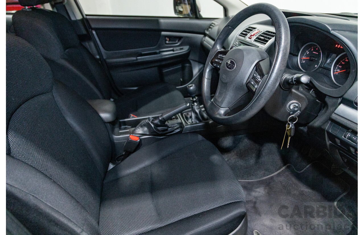 3/2012 Subaru XV 2.0i (AWD) MY13 4d Wagon White 2.0L