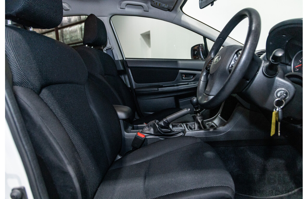 3/2012 Subaru XV 2.0i (AWD) MY13 4d Wagon White 2.0L