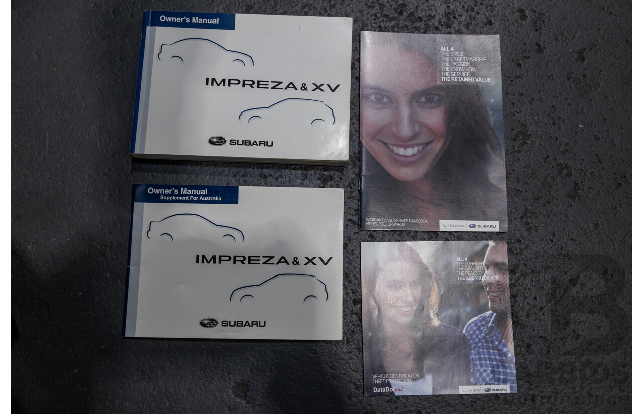 3/2012 Subaru XV 2.0i (AWD) MY13 4d Wagon White 2.0L