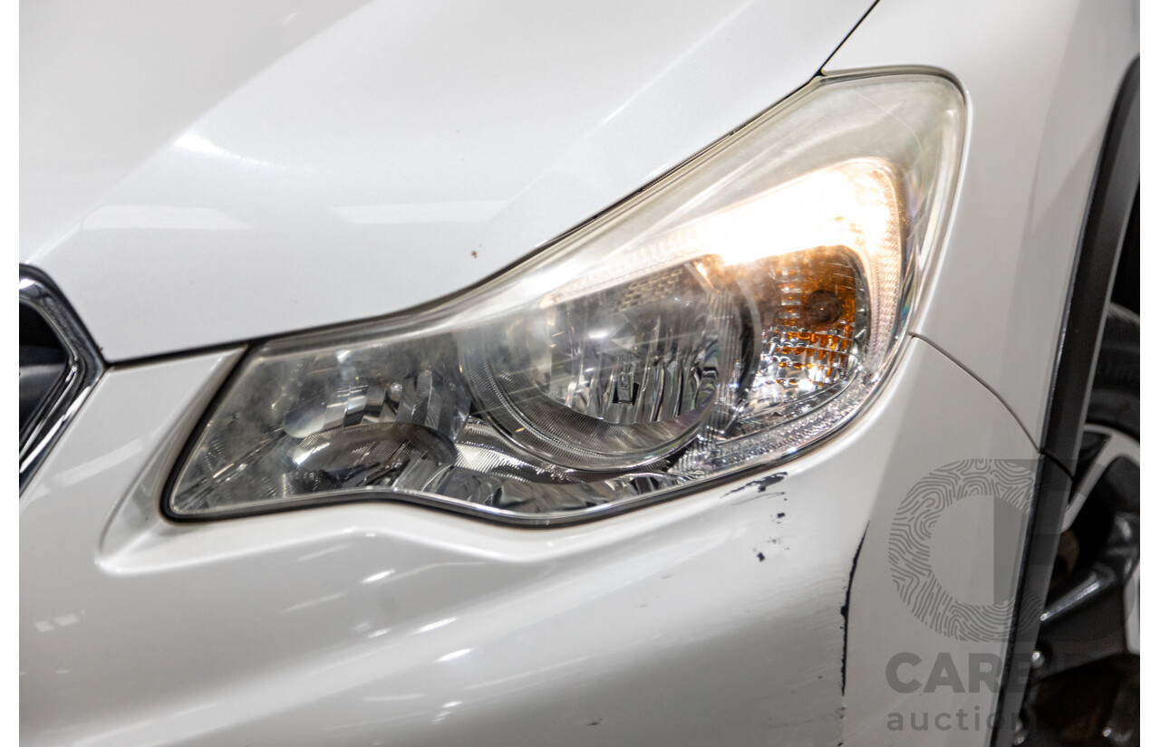3/2012 Subaru XV 2.0i (AWD) MY13 4d Wagon White 2.0L