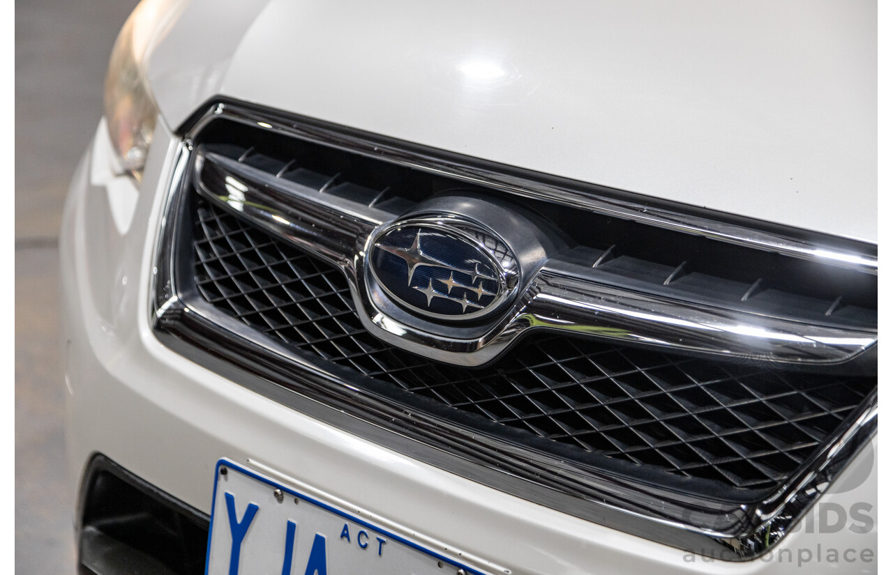 3/2012 Subaru XV 2.0i (AWD) MY13 4d Wagon White 2.0L