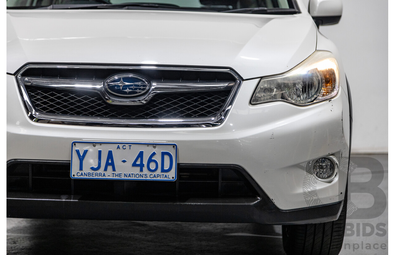 3/2012 Subaru XV 2.0i (AWD) MY13 4d Wagon White 2.0L
