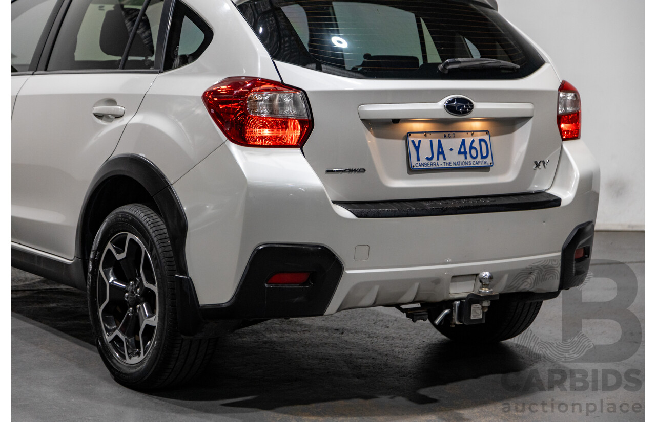 3/2012 Subaru XV 2.0i (AWD) MY13 4d Wagon White 2.0L