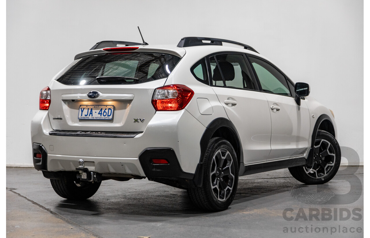 3/2012 Subaru XV 2.0i (AWD) MY13 4d Wagon White 2.0L