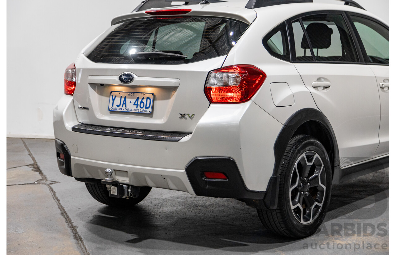 3/2012 Subaru XV 2.0i (AWD) MY13 4d Wagon White 2.0L