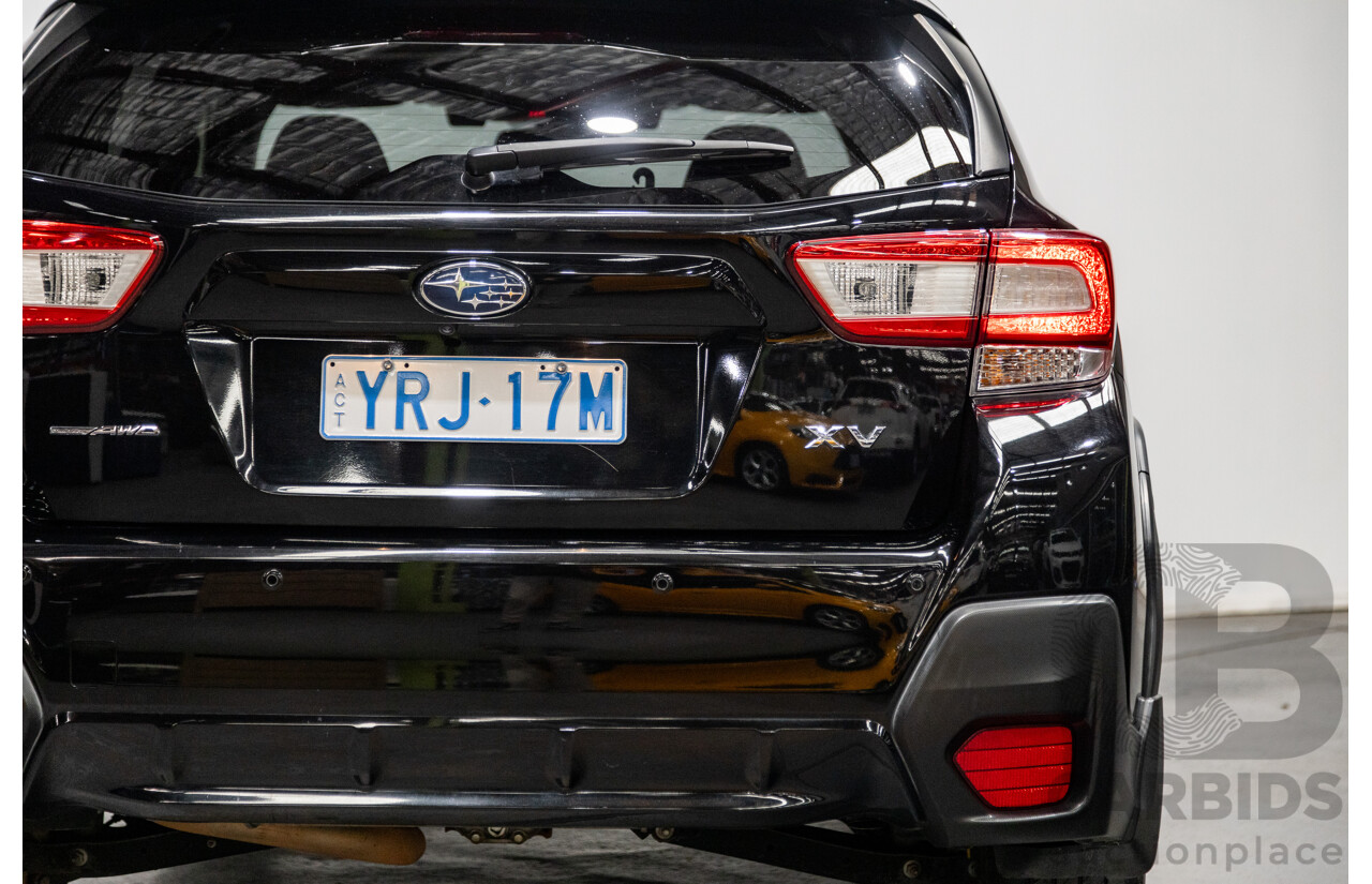 6/2017 Subaru XV 2.0i-S (AWD) G5X 4d Wagon Crystal Black 2.0L