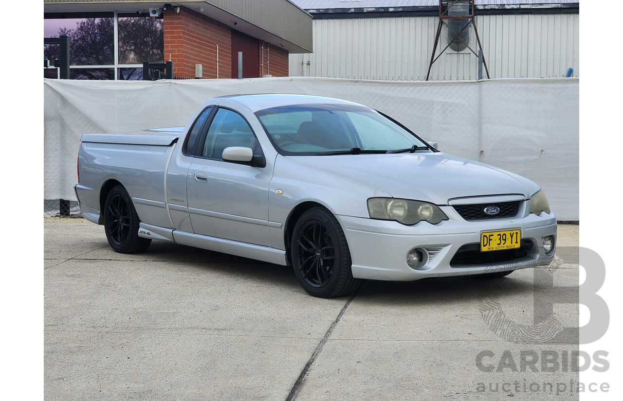 04/2006 Ford Falcon XR6 MAGNET RWD BF Utility Silver 4.0L