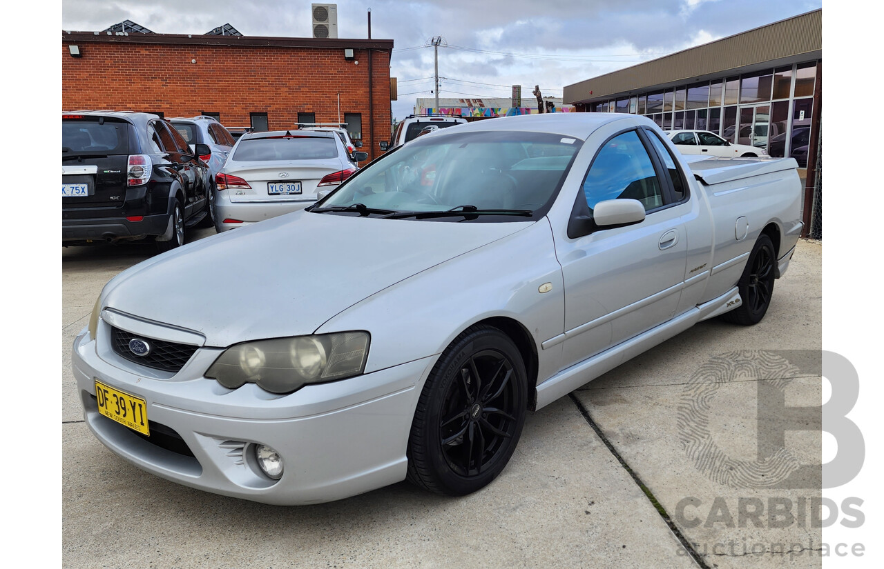 04/2006 Ford Falcon XR6 MAGNET RWD BF Utility Silver 4.0L
